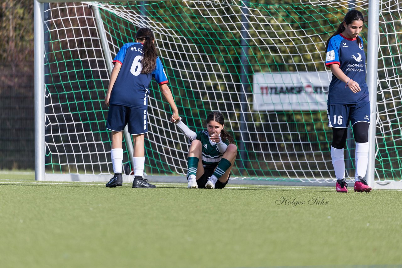 Bild 149 - wU19 Rissener SV - VfL Pinneberg : Ergebnis: 9:1